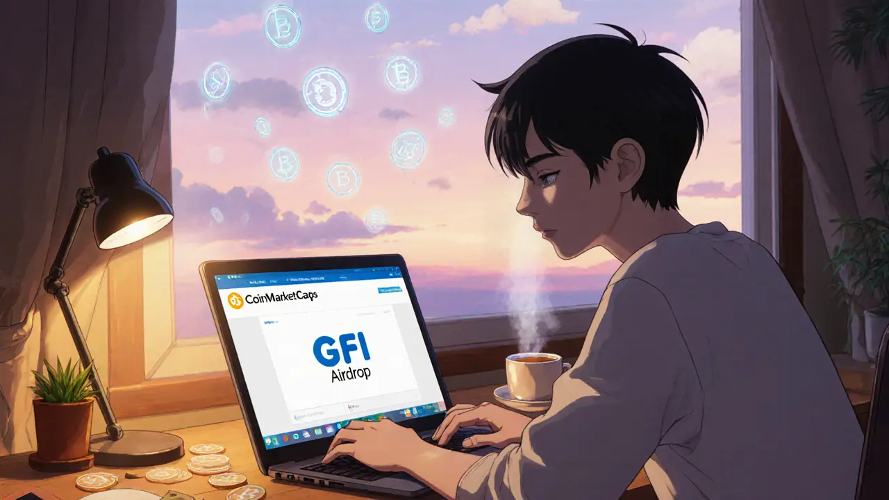 GameFi Protocol (GFI) CoinMarketCap Airdrop Details 2025