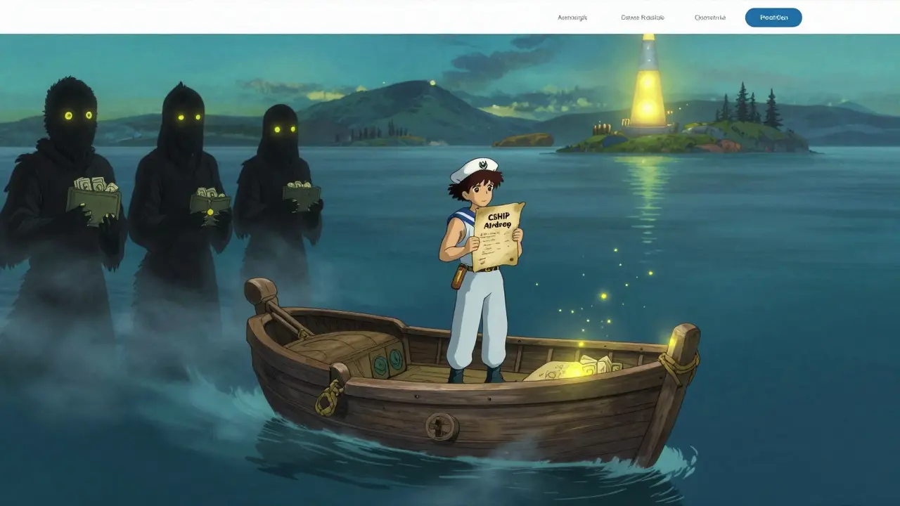 CSHIP CryptoShips Airdrop: What You Need to Know About the Token Distribution