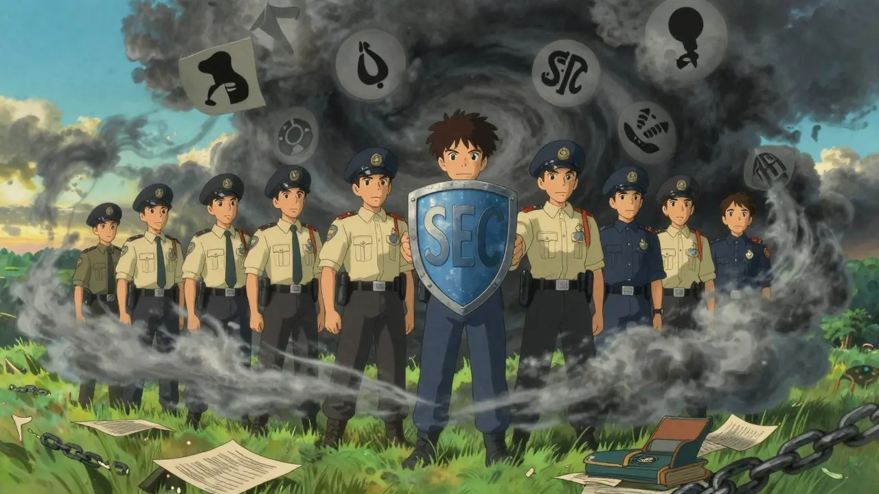 Regulatory authorities blocking a storm of financial fraud in anime